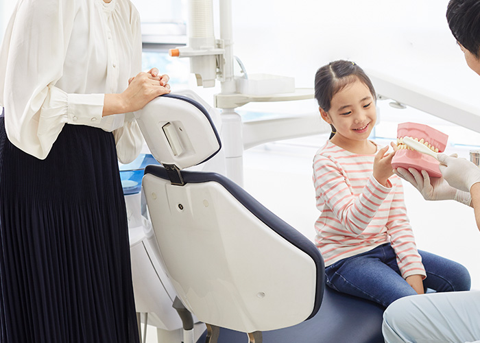 歯医者ですることを正直に丁寧に教えましょう